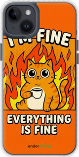 Чехол Bumper MagSafe 'Funny Cat' для iPhone 14 Plus изображение 5