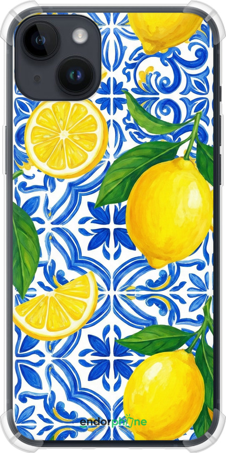 Силіконовий протиударний с посиленими кутами чехол Grocery Girl Italian Summer для Apple iPhone 14 Plus - 6766sp-2645 изображение 