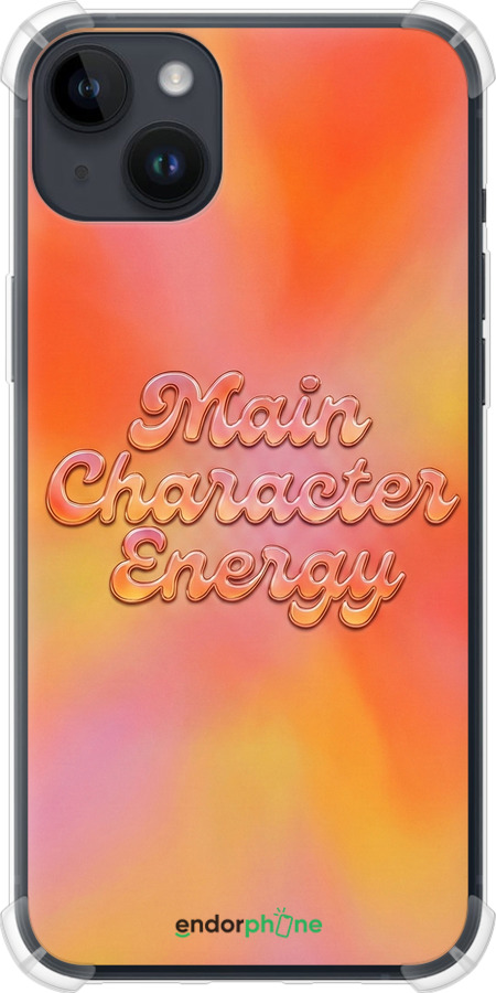 Силикон с усиленными углами чехол Aura Gradient Main Character Energy Aesthetic Y2K для Apple iPhone 14 Plus - 6783sp-2645 изображение 