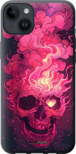 Силиконовый чехол Череп арт для Apple iPhone 14 Plus - 6385u-2645 изображение 