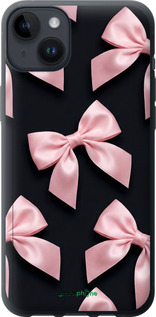 Силиконовый чехол Coquette Ribbons Dark Coquette для Apple iPhone 14 Plus - 6767u-2645 изображение 