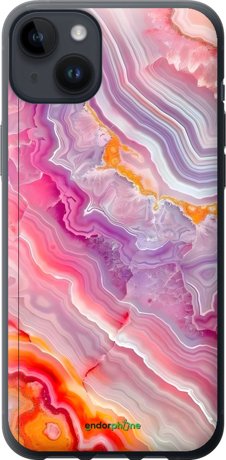 Силиконовый чехол Мрамор 2 для Apple iPhone 14 Plus - 6307u-2645 изображение 