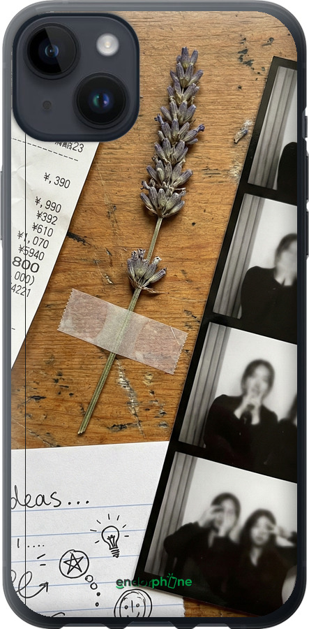 Силиконовый чехол Aesthetic Scrapbook Collage для Apple iPhone 14 Plus - 6773u-2645 изображение 