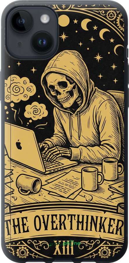 Силиконовый чехол The Overthinker для Apple iPhone 14 Plus - 6774u-2645 изображение 