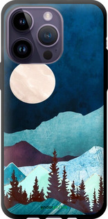 TPU чехол Горная идиллия ночной пейзаж для Apple iPhone 14 Pro Max - 6488b-2667 изображение 