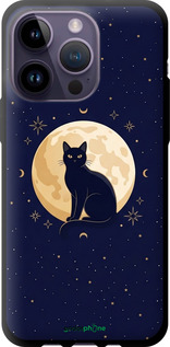 TPU чехол 'Cute Cat Celestial/Witchy' для iPhone 14 Pro Max изображение 3