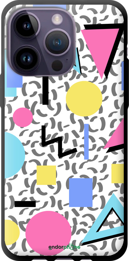 TPU чехол Color shapes для Apple iPhone 14 Pro Max - 4893b-2667 изображение 