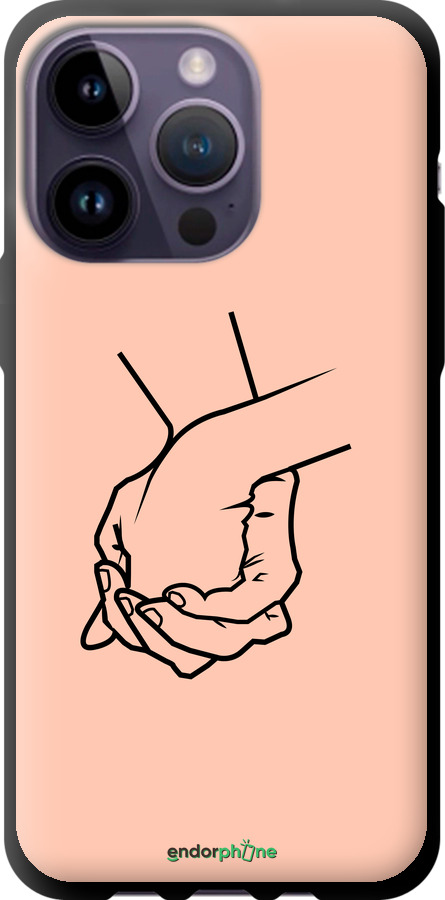 TPU чехол Руки для Apple iPhone 14 Pro Max - 4896b-2667 изображение 