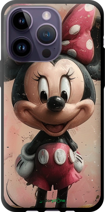 TPU чехол Minnie Mouse для Apple iPhone 14 Pro Max - 6054b-2667 изображение 