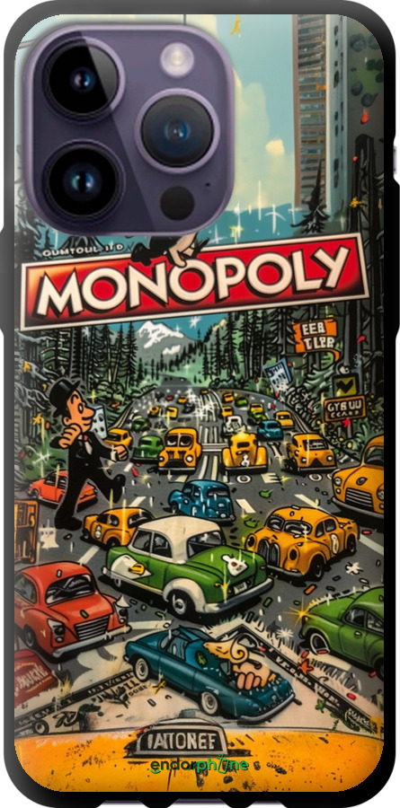 TPU чехол Міський драйв Monopoly для Apple iPhone 14 Pro Max - 6088b-2667 изображение 