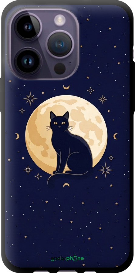 TPU чехол Cute Cat Celestial/Witchy для Apple iPhone 14 Pro Max - 6787b-2667 изображение 