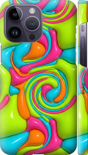 3D пластиковый матовый чехол 'Y2K Jelly Dream' для iPhone 14 Pro Max изображение 9