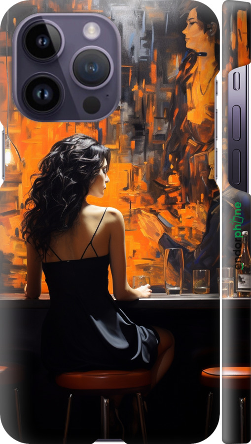 3D пластиковый матовый чехол Чехол для телефона для Apple iPhone 14 Pro Max - 5962m-2667 изображение 