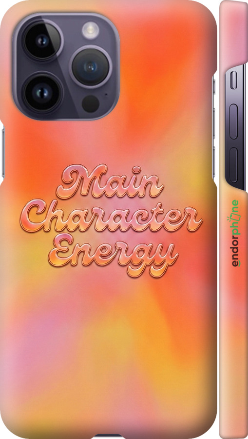 3D пластиковий матовий чехол Aura Gradient Main Character Energy Aesthetic Y2K для Apple iPhone 14 Pro Max - 6783m-2667 изображение 