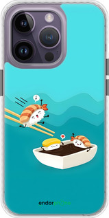 Чехол Bumper чехол Суши для Apple iPhone 14 Pro Max - 6354pc-2667 изображение 