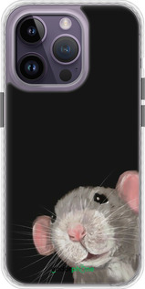 Чохол Bumper MagSafe чехол The Peeking Rat для Apple iPhone 14 Pro Max - 6442pm-2667 изображение 