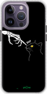 Чохол Bumper чехол Кішка для Apple iPhone 14 Pro Max - 6505pc-2667 изображение 