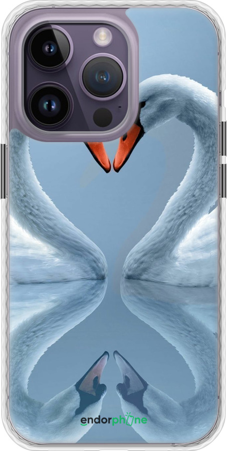 Чехол Bumper чехол Лебеди для Apple iPhone 14 Pro Max - 6007pc-2667 изображение 