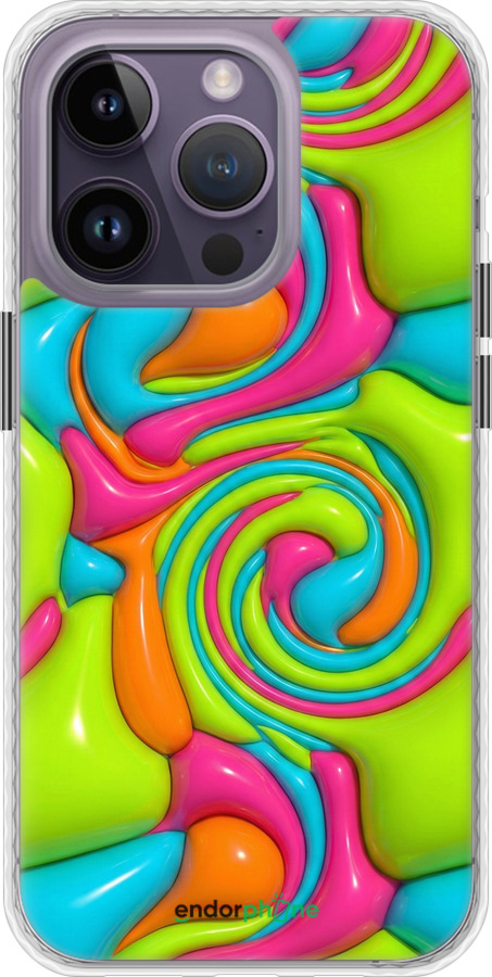 Чехол Bumper чехол Y2K Jelly Dream для Apple iPhone 14 Pro Max - 6780pc-2667 изображение 