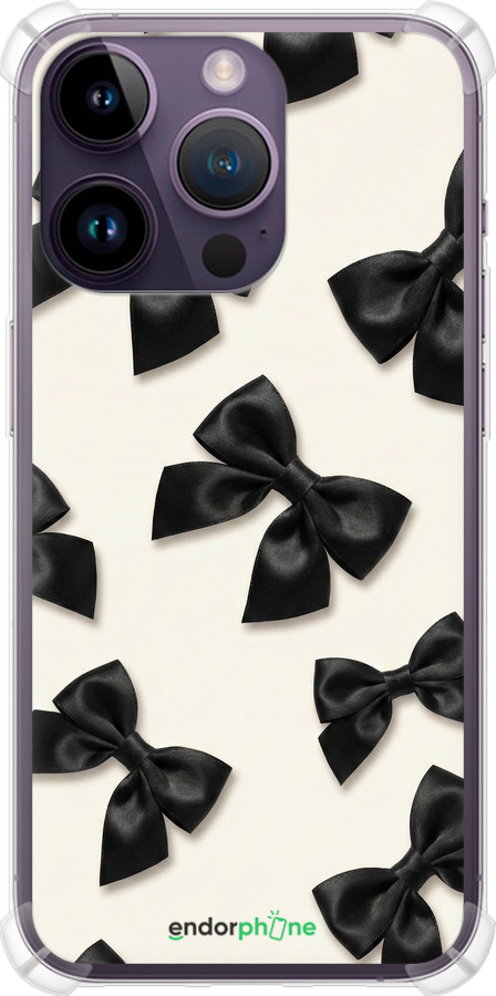 Силикон с усиленными углами чехол Dark Coquette для Apple iPhone 14 Pro Max - 6765sp-2667 изображение 