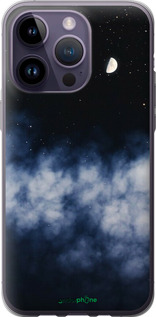 Силіконовий чехол Нічне небо для Apple iPhone 14 Pro Max - 6450u-2667 изображение 