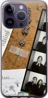 Силиконовый чехол Aesthetic Scrapbook Collage для Apple iPhone 14 Pro Max - 6773u-2667 изображение 