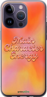 Силиконовый чехол 'Aura Gradient Main Character Energy Aesthetic Y2K' для iPhone 14 Pro Max изображение 3