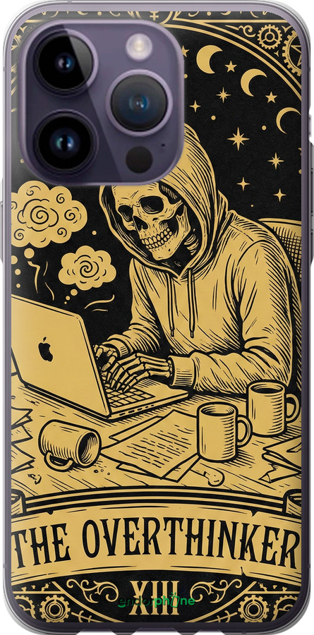 Силиконовый чехол The Overthinker для Apple iPhone 14 Pro Max - 6774u-2667 изображение 