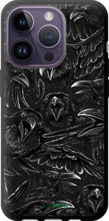 TPU чехол Воронья ярость для Apple iPhone 14 Pro - 6474b-2646 изображение 