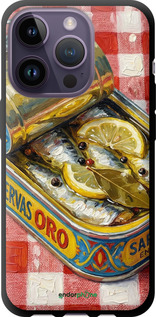 TPU чехол Vintage Sardine Tin Phone для Apple iPhone 14 Pro - 6772b-2646 изображение 
