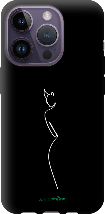 TPU чехол Силуэт1 для Apple iPhone 14 Pro - 4590b-2646 изображение 