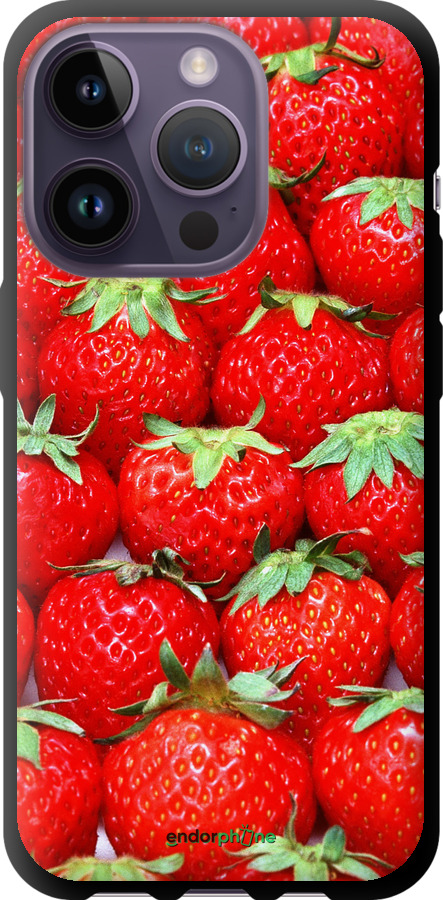 TPU чехол Полуниця для Apple iPhone 14 Pro - 6020b-2646 изображение 