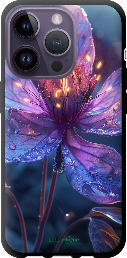TPU чехол Магічна квітка для Apple iPhone 14 Pro - 6038b-2646 изображение 