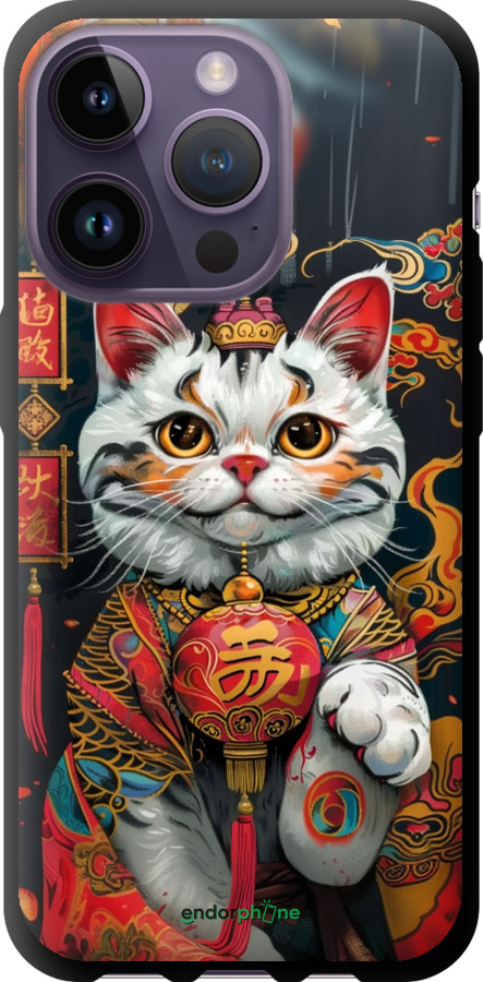 TPU чехол China Cat v2 для Apple iPhone 14 Pro - 6135b-2646 изображение 