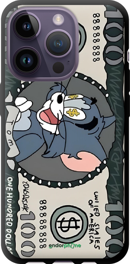 TPU чехол Том и джерри для Apple iPhone 14 Pro - 6291b-2646 изображение 