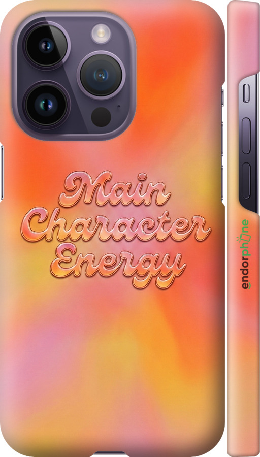 3D пластиковий матовий чехол Aura Gradient Main Character Energy Aesthetic Y2K для Apple iPhone 14 Pro - 6783m-2646 изображение 