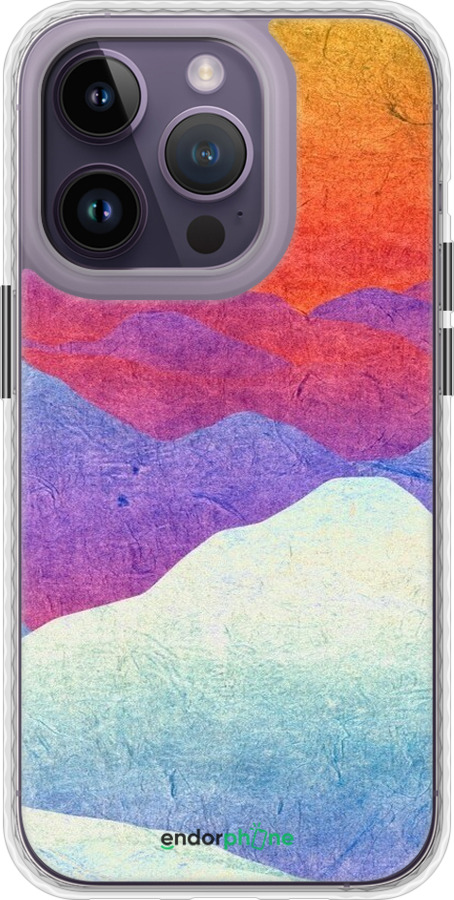 Чехол Bumper чехол Горный закат для Apple iPhone 14 Pro - 6479pc-2646 изображение 