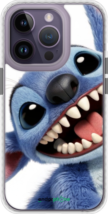 Чехол Bumper чехол Стич для Apple iPhone 14 Pro - 6684pc-2646 изображение 