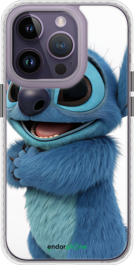 Чехол Bumper чехол Стич 1 для Apple iPhone 14 Pro - 6686pc-2646 изображение 