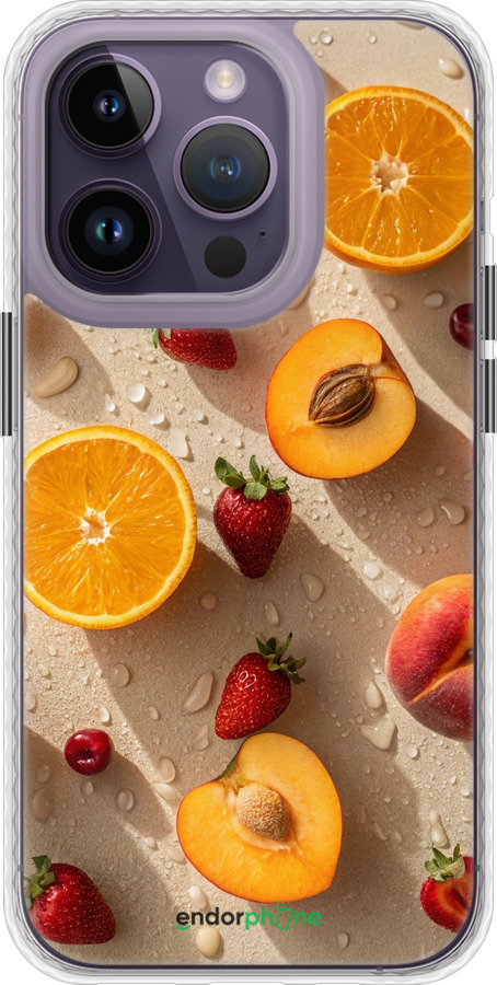 Чехол Bumper чехол Фрукты 3 для Apple iPhone 14 Pro - 6703pc-2646 изображение 