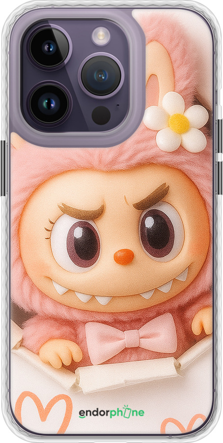 Чехол Bumper чехол Лабубу 2 для Apple iPhone 14 Pro - 6710pc-2646 изображение 