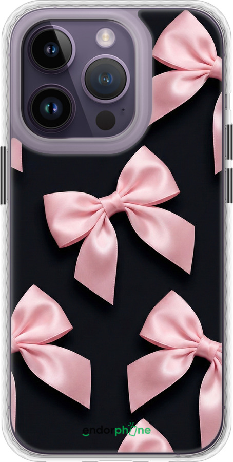 Чехол Bumper чехол Coquette Ribbons Dark Coquette для Apple iPhone 14 Pro - 6767pc-2646 изображение 