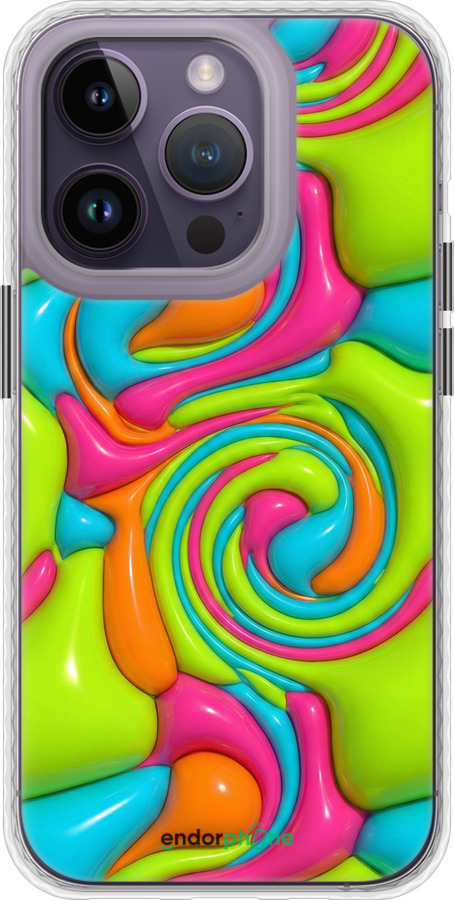 Чехол Bumper чехол Y2K Jelly Dream для Apple iPhone 14 Pro - 6780pc-2646 изображение 