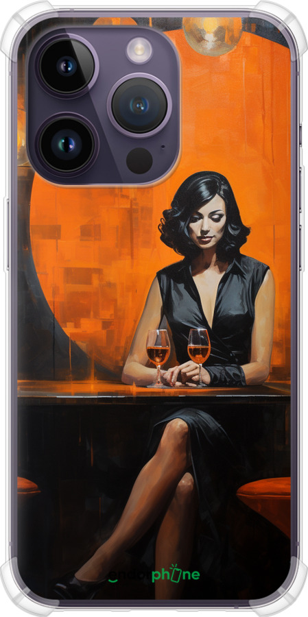 Силикон с усиленными углами чехол Чехол для телефона для Apple iPhone 14 Pro - 5963sp-2646 изображение 