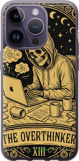 Силиконовый чехол 'The Overthinker' для iPhone 14 Pro изображение 1