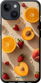 TPU чехол Фрукти 3 для Apple iPhone 14 - 6703b-2648 изображение 
