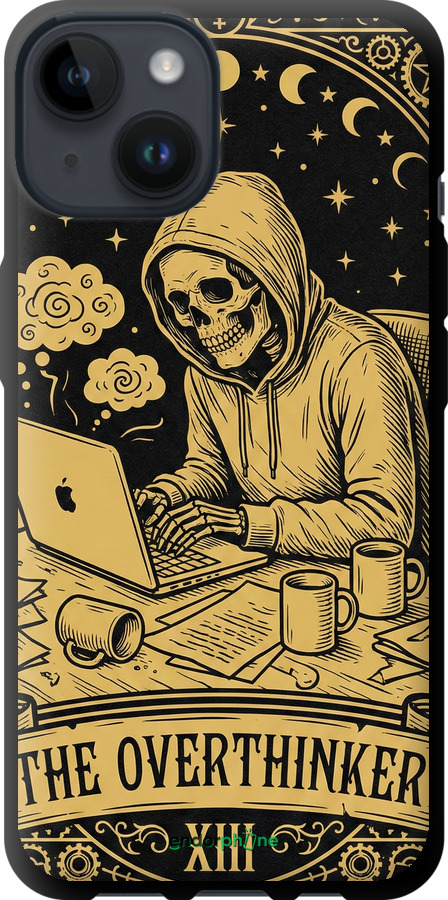 TPU чехол The Overthinker для Apple iPhone 14 - 6774b-2648 изображение 