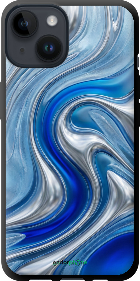 TPU чехол Liquid Chrome для Apple iPhone 14 - 6781b-2648 изображение 