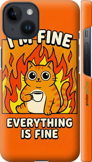 3D пластиковий матовий чохол 'Funny Cat' для iPhone 14 зображення 25