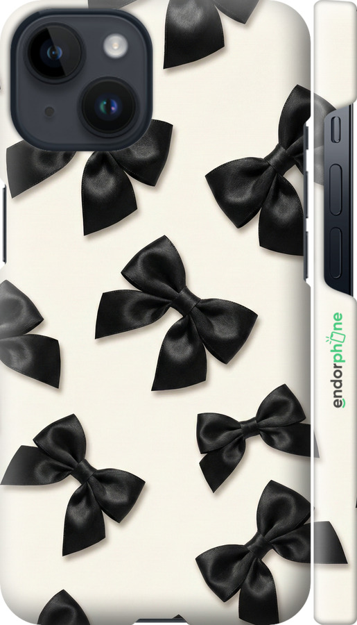 3D пластиковый матовый чехол Dark Coquette для Apple iPhone 14 - 6765m-2648 изображение 